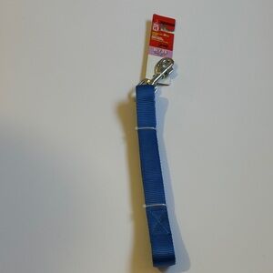 NEW XL Blue Dog Leash with Metal Clip